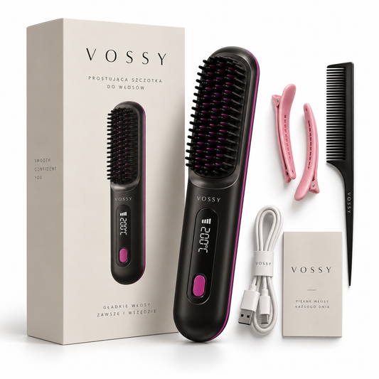 VOSSY Pro 2.0. - Szczotka do stylizacji krótkich włosów