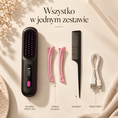 VOSSY Pro 2.0. - Szczotka do stylizacji krótkich włosów